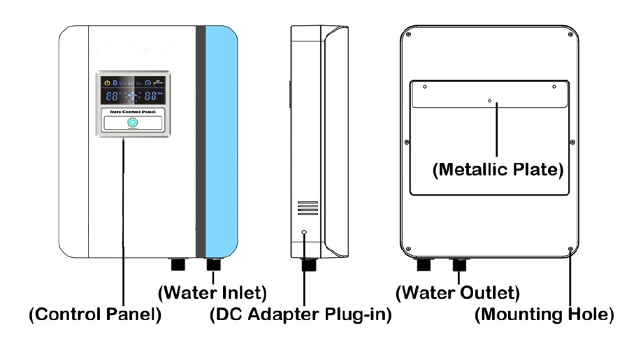 Laundry ozone water purifier
