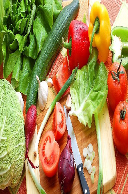 Ozone disinfection of vegetables