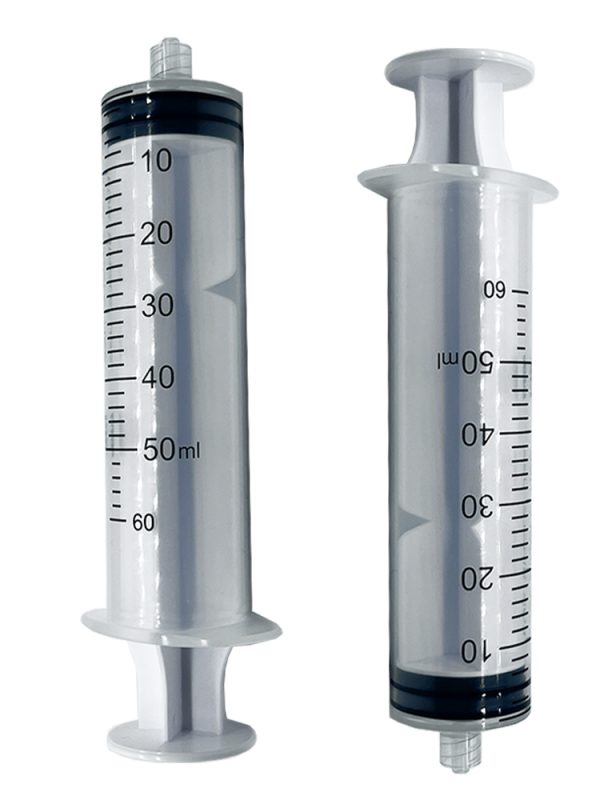 Luer connector syringe