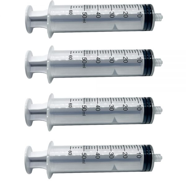 Luer connector syringe