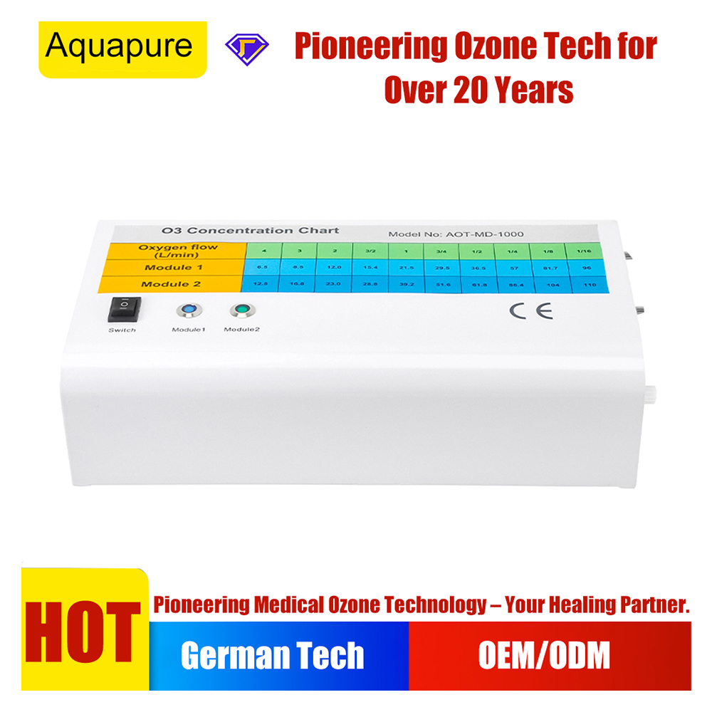 6.5-110ug/L 03 ozone generator medical therapy machine 1 03 ozone generator medical therapy machine