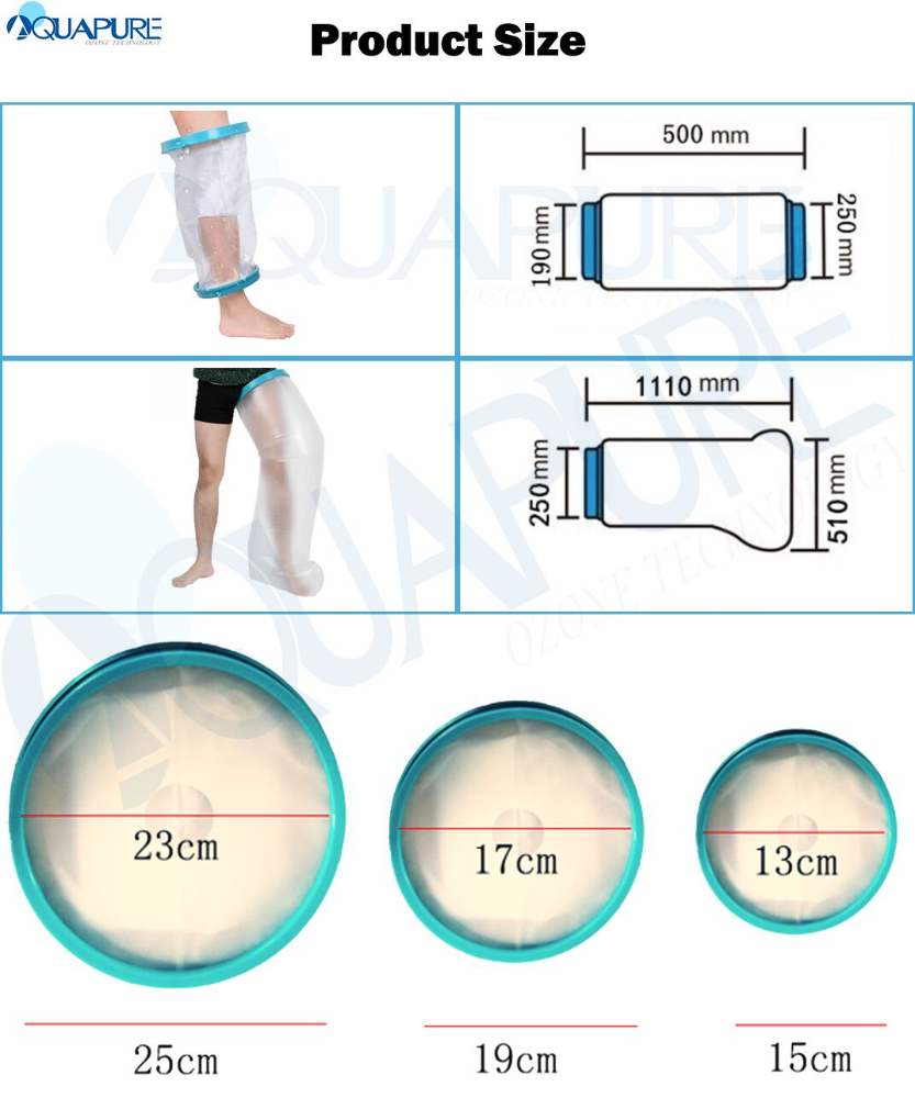 Waterproof Ozone Resistant Ozone Limb Bag: Durable and Effective for Ozone Limb Bagging Therapy 4 ozone limb bag sizes